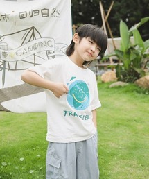 William&Beta（ウィリアムアンドベター）の「スマイルアースＴシャツ（Tシャツ/カットソー）」