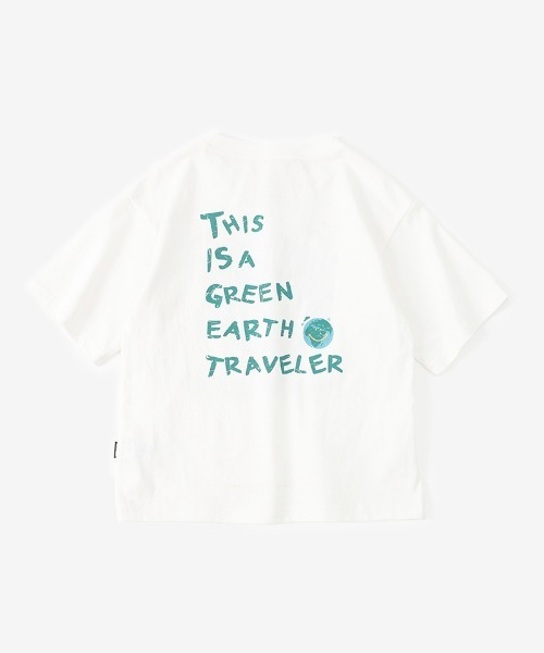 【セール】スマイルアースＴシャツ（Tシャツ/カットソー）｜William&Beta（ウィリアムアンドベター）