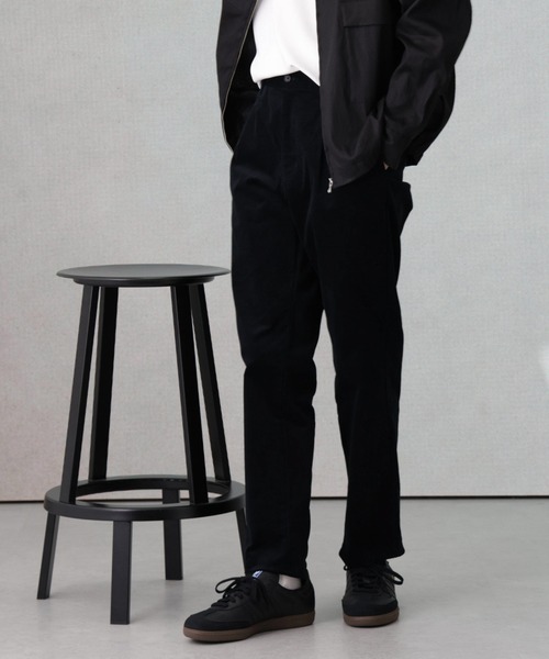 Apo(s)ture(アポスチャー)の「KYLE-001/コーデュロイスリムパンツ(その他パンツ・メンズ・ネイビー/ベージュ/ブラック/カーキ・XS/S/M/L/XL)」の1枚目の写真