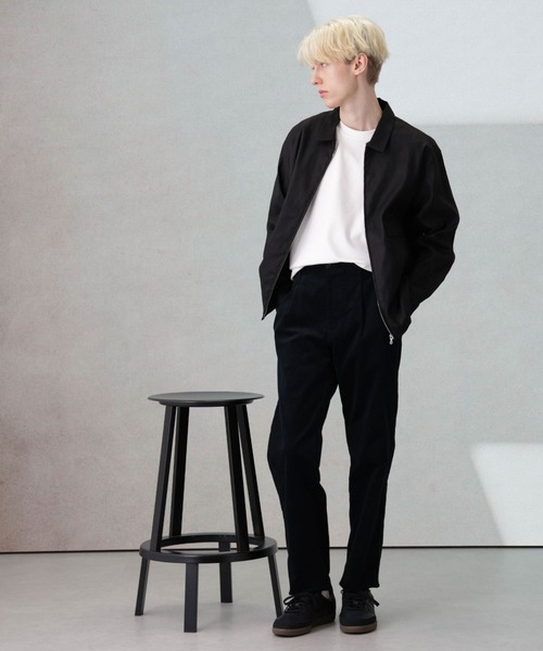 Apo(s)ture(アポスチャー)の「KYLE-001/コーデュロイスリムパンツ(その他パンツ・メンズ・ネイビー/ベージュ/ブラック/カーキ・XS/S/M/L/XL)」の18枚目の写真