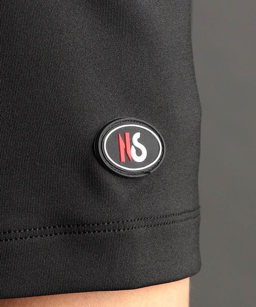 NICOLE CLUB FOR MEN（ニコルクラブフォーメン）の「【24年モデル EC限定再販売】アラカルト切替ハーフジップポロシャツ（ポロシャツ・メンズ・オフホワイト/ブラック/その他3/その他2・X-LARGE/LARGE/MEDIUM/XX-LARGE）」の9枚目の写真