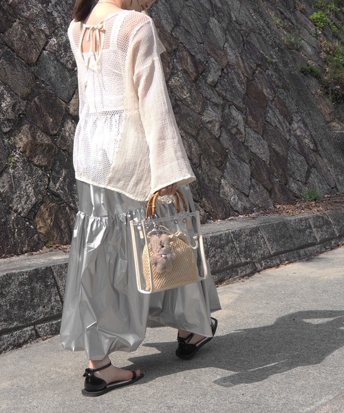 minia（ミニア）の「メタリックベタサンダル（サンダル・レディース・ブラック/シルバー/ゴールド・LL/S/M/L）」の11枚目の写真