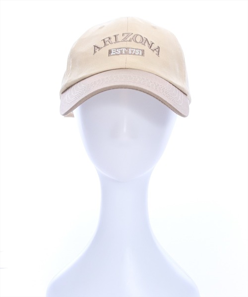 clear（クリア）の「配色ロゴ刺繍キャップ［着回し抜群 カジュアル］≪再入荷≫（キャップ・レディース・ネイビー/ベージュ/グリーン・F）」の2枚目の写真