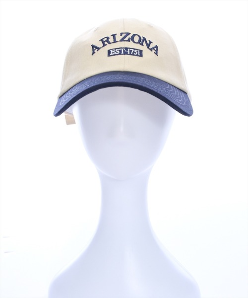 clear（クリア）の「配色ロゴ刺繍キャップ［着回し抜群 カジュアル］≪再入荷≫（キャップ・レディース・ネイビー/ベージュ/グリーン・F）」の3枚目の写真