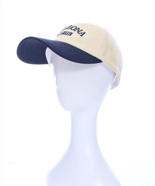 clear（クリア）の「配色ロゴ刺繍キャップ［着回し抜群 カジュアル］≪再入荷≫（キャップ・レディース・ネイビー/ベージュ/グリーン・F）」の6枚目の写真