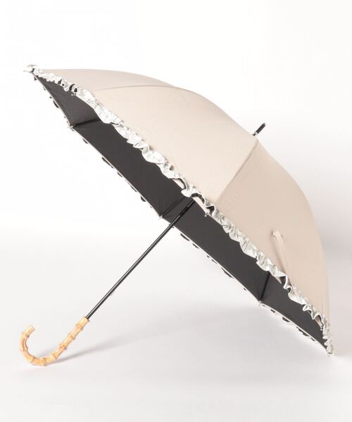 特別仕様ナイロン製 Fox Umbrellasフリル傘 きら 未使用新品☆パープル 紫