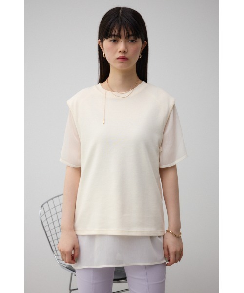 ドッキングカットソー　最終値下げ セール】リバーシブルシアードッキングトップス（Tシャツ