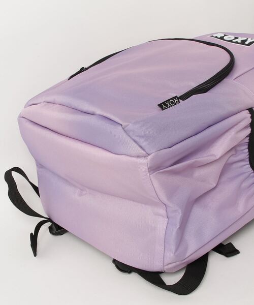 ROXY(ロキシー)の「ROXY/ロキシー バックパック GO OUT 23L RBG241301(バックパック/リュック・レディース・ブラック×ホワイト/パープル系その他・FREE)」の4枚目の写真