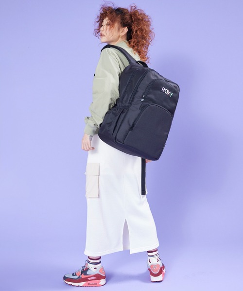 ROXY(ロキシー)の「ROXY/ロキシー バックパック GO OUT 23L RBG241301(バックパック/リュック・レディース・ブラック×ホワイト/パープル系その他・FREE)」の18枚目の写真