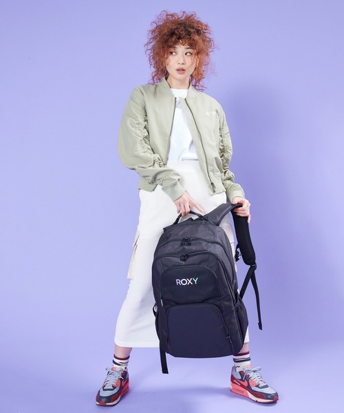 ROXY(ロキシー)の「ROXY/ロキシー バックパック GO OUT 23L RBG241301(バックパック/リュック・レディース・ブラック×ホワイト/パープル系その他・FREE)」の20枚目の写真