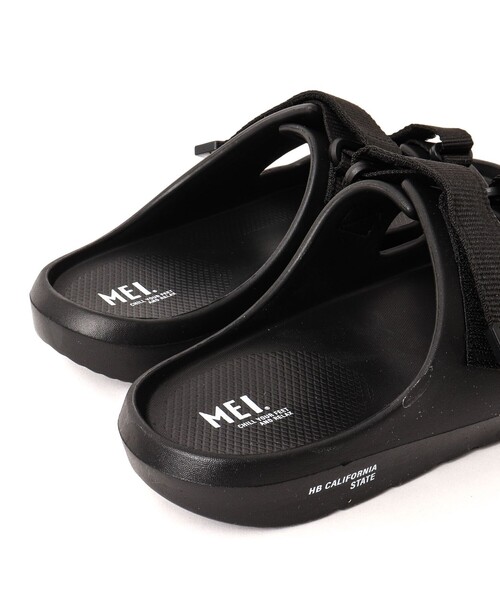 MEI（メイ）の「【MEI/メイ】W-TAPE SANDLE 241021 ストラップサンダル（サンダル・メンズ・ブラック・L/M/S）」の12枚目の写真