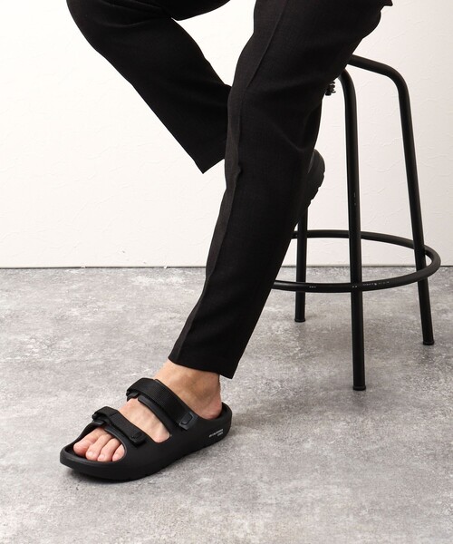 MEI（メイ）の「【MEI/メイ】W-TAPE SANDLE 241021 ストラップサンダル（サンダル・メンズ・ブラック・L/M/S）」の20枚目の写真