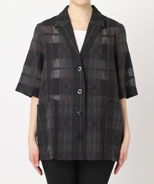【美品】JOURNAL STANDARD　チェックシアーシャツ セール】チェックシアーシャツ（シャツ/ブラウス）｜JOURNAL