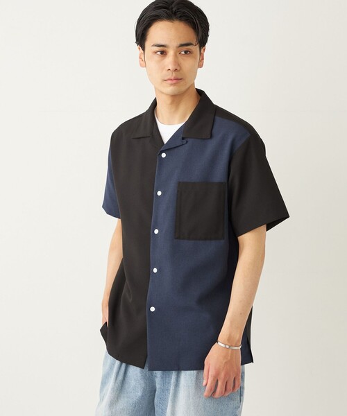 siip シャツのみ シップス SHIPS SHIPS: CORDURA(R) ウール リラックス レギュラー