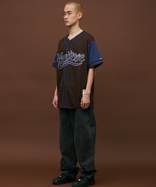 [YESEYESEE]★24SS★韓国人気★Y.E.S Baseball Jersey YESEYESEE（イエスアイシー）の「Y.E.S Baseball Jersey