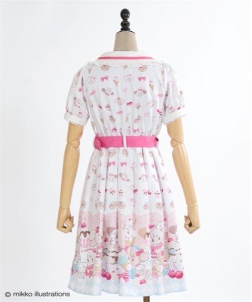 ダイナーカフェワンピース　セット　axes femme KAWAII mikko axes femme kawaii（アクシーズファムカワイイ）の「ダイナー