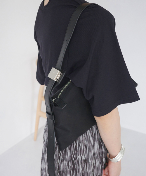 ORSETTO(オルセット)の「【ORSETTO/オルセット】ナイロンショルダーバッグ(ショルダーバッグ・レディース・ブラック・FREE)」の7枚目の写真