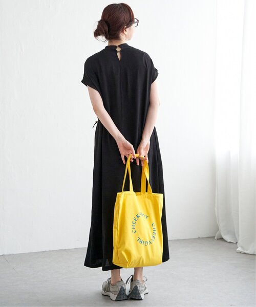 LBC（エルビーシー）の「3ポケットプリントトートバッグ（トートバッグ・レディース・ピンク/グリーン/イエロー/ブラック・FREE）」の15枚目の写真