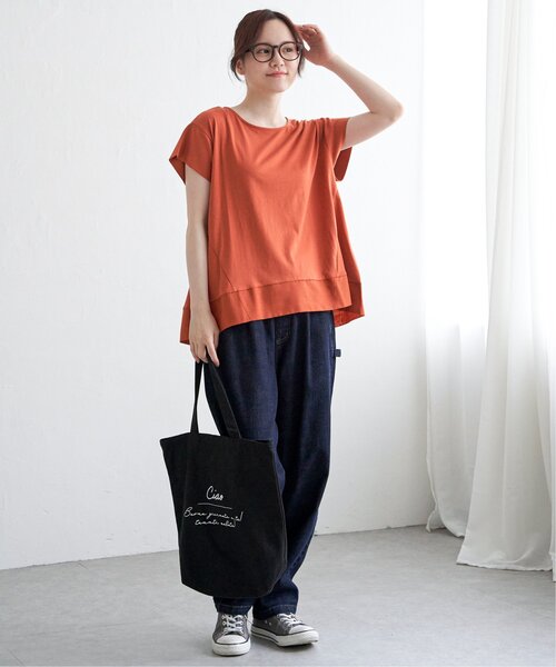 LBC（エルビーシー）の「3ポケットプリントトートバッグ（トートバッグ・レディース・ピンク/グリーン/イエロー/ブラック・FREE）」の18枚目の写真