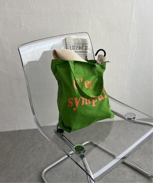 LBC（エルビーシー）の「3ポケットプリントトートバッグ（トートバッグ・レディース・ピンク/グリーン/イエロー/ブラック・FREE）」の11枚目の写真