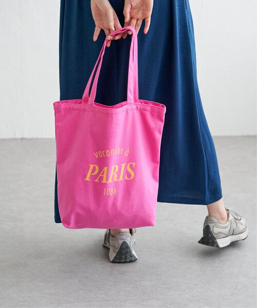 LBC（エルビーシー）の「3ポケットプリントトートバッグ（トートバッグ・レディース・ピンク/グリーン/イエロー/ブラック・FREE）」の12枚目の写真