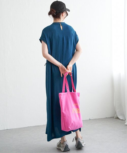 LBC（エルビーシー）の「3ポケットプリントトートバッグ（トートバッグ・レディース・ピンク/グリーン/イエロー/ブラック・FREE）」の6枚目の写真