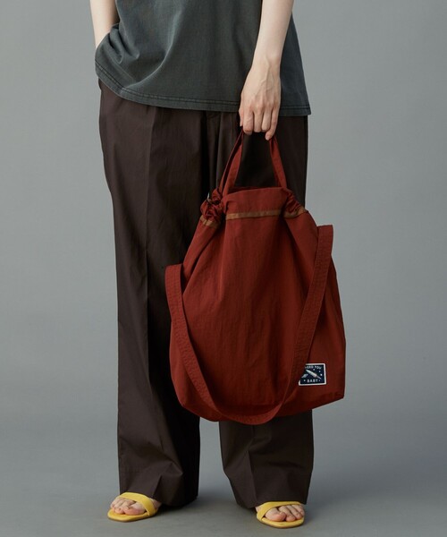 FREAK'S STORE(フリークスストア)の「限定展開 I Need You Baby/アイニーヂューベイべー 2way Shoulder Bag-L(ショルダーバッグ・メンズ・ホワイト/ブラウン/チャコールグレー・フリ-)」の3枚目の写真