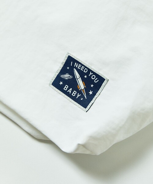 FREAK'S STORE(フリークスストア)の「限定展開 I Need You Baby/アイニーヂューベイべー 2way Shoulder Bag-L(ショルダーバッグ・メンズ・ホワイト/ブラウン/チャコールグレー・フリ-)」の8枚目の写真