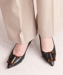 完売品♡ダイアナ メタルプレート ポインテッドトゥ フラットパンプス AR1388BW07336_fw_thumbM.jpg