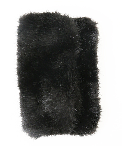 Fallin'（フォーリン）の「Fur clutchbag（クラッチバッグ・レディース・アイボリー/ピンク/ブラック・FREE）」の2枚目の写真