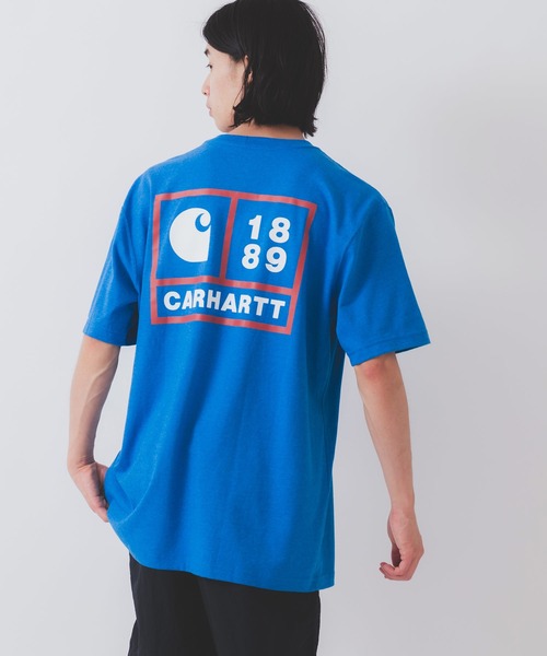 【carhartt/カーハート 】リラックスフィットバックプリントTシャツ USA企画 海外限定モデル 105710 105712 105713 105718 105754（Tシャツ/カットソー）｜Carhartt（カーハート）