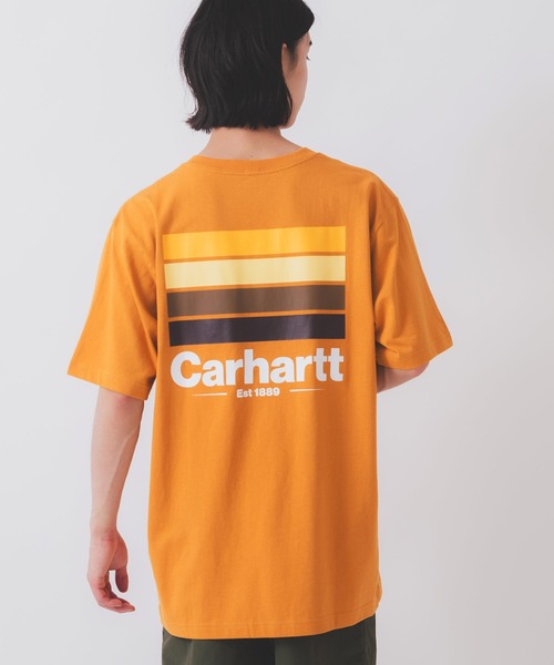 【carhartt/カーハート 】リラックスフィットバックプリントTシャツ USA企画 海外限定モデル 105710 105712 105713 105718 105754（Tシャツ/カットソー）｜Carhartt（カーハート）
