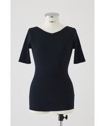 Both v half sleeve tops ボースVハーフスリーブトップス