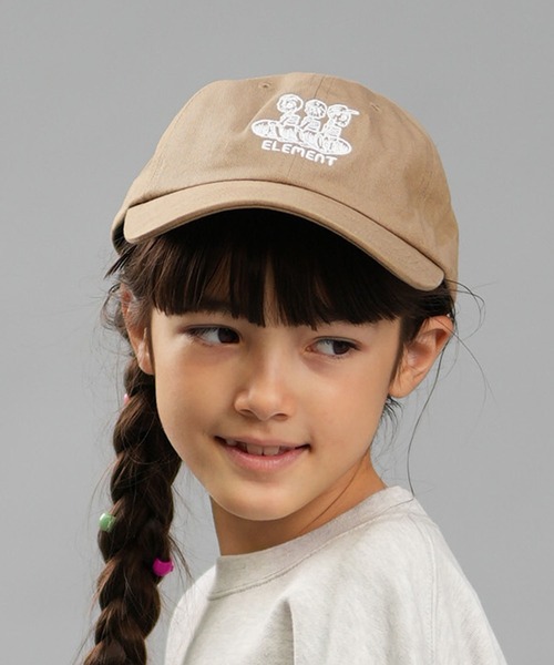 ELEMENT（エレメント）の「ELEMENT/エレメント TIMBER 3 CAP YOUTH キャップ 帽子 BE026-926（キャップ・キッズ・ブラック/グレー/ベージュ・FREE）」の3枚目の写真