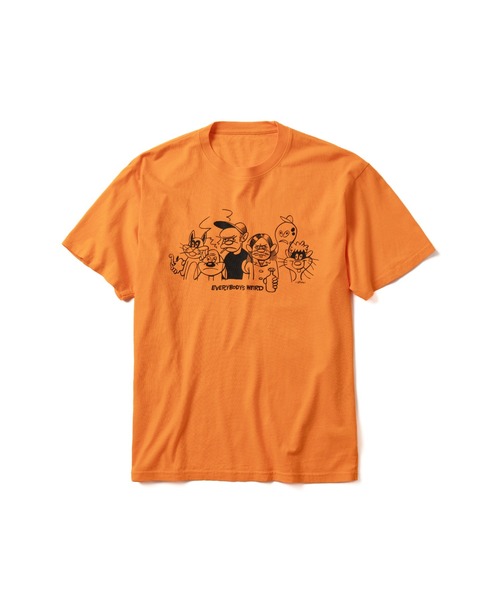 ZOZOVILLA(ゾゾヴィラ)の「ONE TEE COLLECTION vol.1 YUSUKE HANAI (ORANGE)(Tシャツ/カットソー・メンズ・オレンジ/オレンジ系その他/オレンジ系その他2/オレンジ系その他3・SMALL/MEDIUM/LARGE/X-LARGE/XX-LARGE/X-SMALL)」の3枚目の写真
