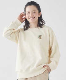 裏起毛クルー(ラビット)