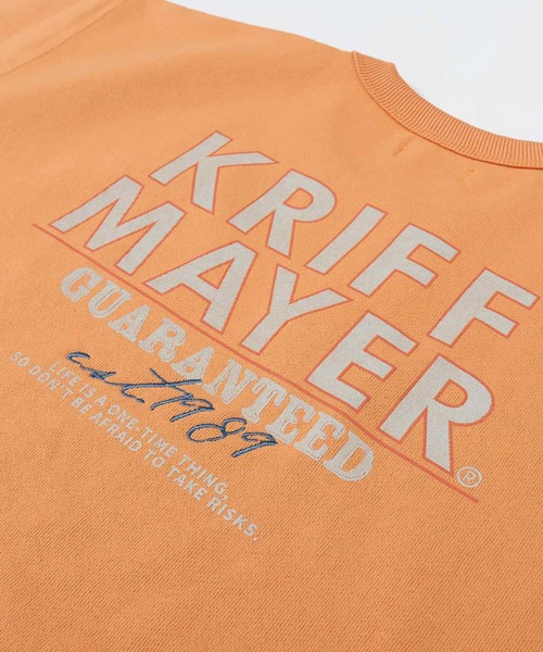 KRIFF MAYER Lady's Collection(クリフメイヤーレディースコレクション)の「裏起毛クルー(ラビット)(スウェット・レディース・チャコール/オレンジ/ネイビー/カラフル/ナチュラル/グレー・MEDIUM/LARGE)」の17枚目の写真