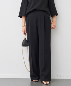 トリアセジョーゼット タックパンツ（その他パンツ）｜Deuxieme Classe