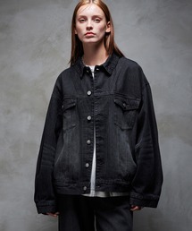 WASH DENIM TRANSFORM JACKET/ウォッシュデニムトランスフォームジャケット