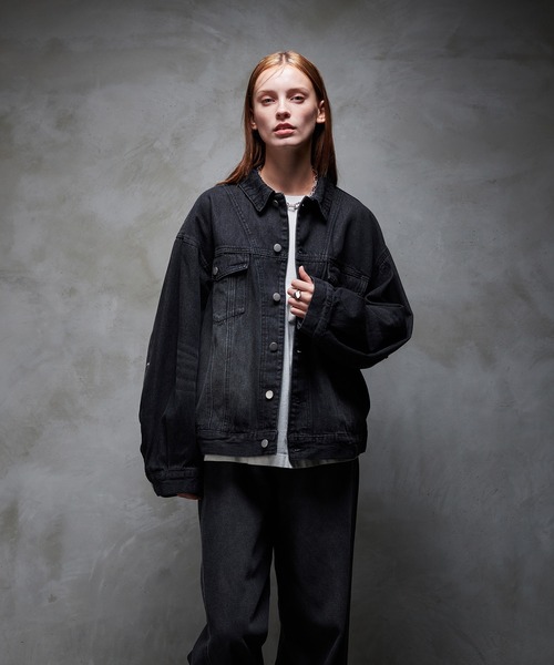 selle glant（セレグランテ）の「WASH DENIM TRANSFORM JACKET