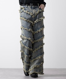 CLEL | 【CLEL】Hard Fringe Denim Pants/ハードフリンジデニムパンツ(デニムパンツ)