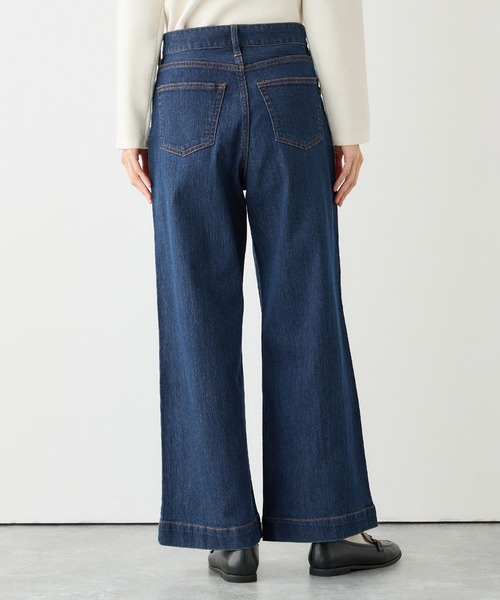 Petit Honfleur（プチオンフルール）の「バギーデニムパンツ（デニムパンツ・レディース・ブルー/ネイビー・61/64/67）」の11枚目の写真