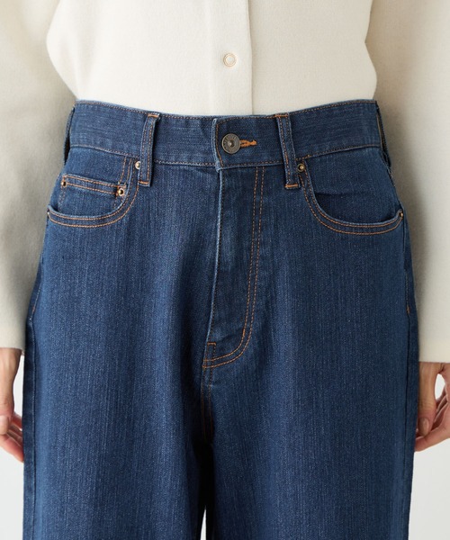 Petit Honfleur（プチオンフルール）の「バギーデニムパンツ（デニムパンツ・レディース・ブルー/ネイビー・61/64/67）」の12枚目の写真