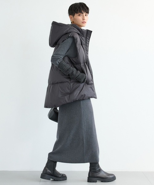 BARNYARDSTORM（バンヤードストーム）の「BARNYARDSTORM / カシミア混アームウォーマー（アームカバー・レディース・チャコール/グレー・FREE）」の7枚目の写真