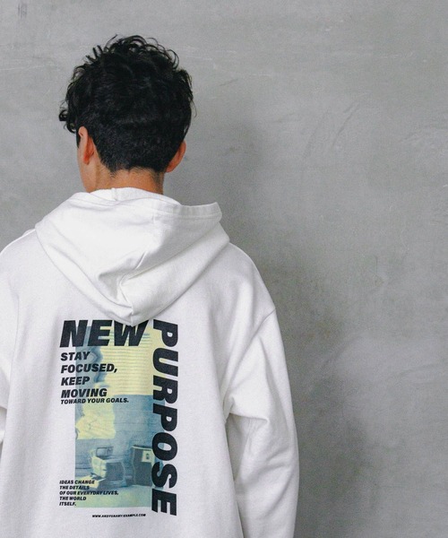 GLOBAL WORK（グローバルワーク）の「USAグラフィックパーカー/AND YUA ANY/115734（パーカー・キッズ・ホワイト系5/ブラック系9/グレイッシュベージュ/グレー系8/ブラック系/グレー・150cm/160cm/170cm）」の18枚目の写真