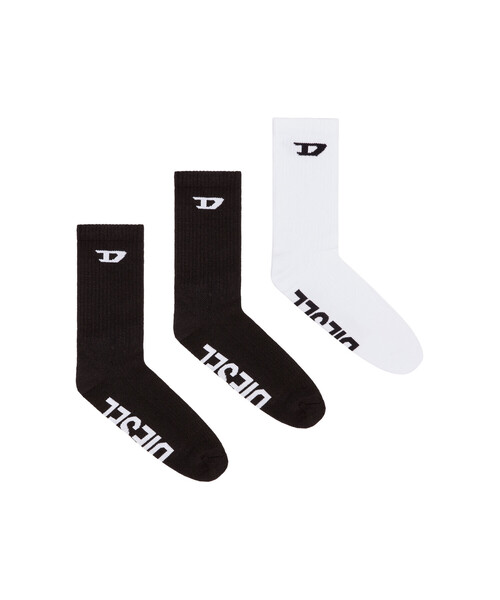 DIESEL(ディーゼル)の「メンズ ソックス 3枚パック(ソックス/靴下・メンズ・その他2/その他・SMALL/LARGE/MEDIUM)」の3枚目の写真