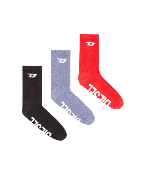 DIESEL(ディーゼル)の「メンズ ソックス 3枚パック(ソックス/靴下・メンズ・その他2/その他・SMALL/LARGE/MEDIUM)」の4枚目の写真