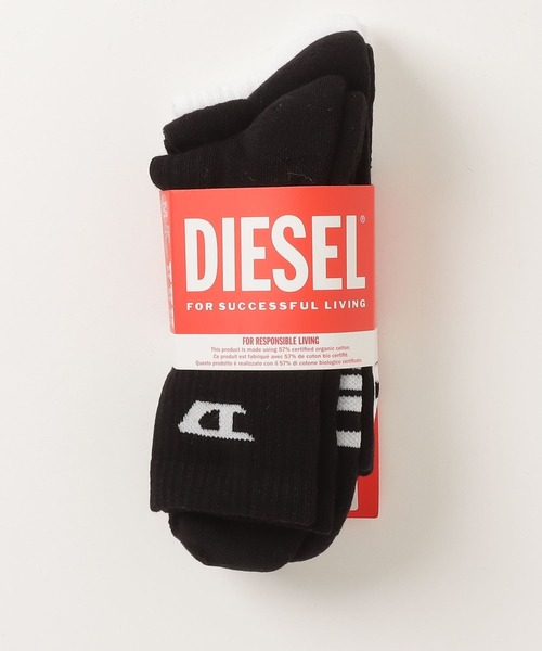 DIESEL(ディーゼル)の「メンズ ソックス 3枚パック(ソックス/靴下・メンズ・その他2/その他・SMALL/LARGE/MEDIUM)」の5枚目の写真
