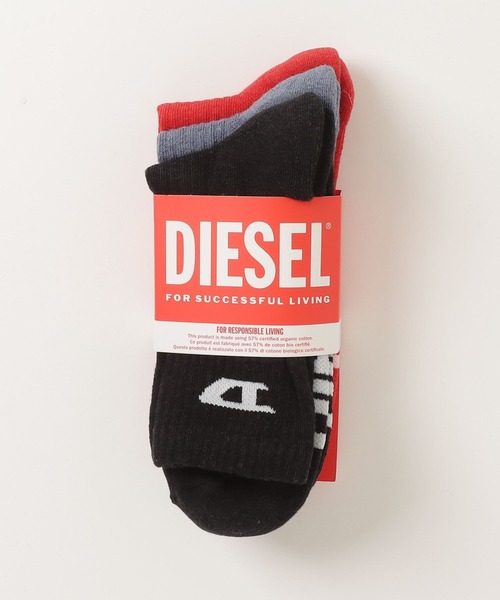 DIESEL(ディーゼル)の「メンズ ソックス 3枚パック(ソックス/靴下・メンズ・その他2/その他・SMALL/LARGE/MEDIUM)」の7枚目の写真