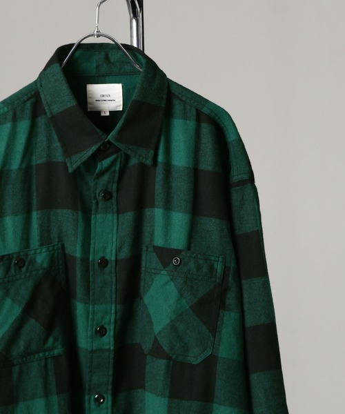 ZIP FIVE（ジップファイブ）の「【ZIP FIVE】 ネルシャツ ブロック